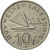 Moneta, Nowa Kaledonia, 10 Francs, 1977, Paris, AU(55-58), Nikiel, KM:11