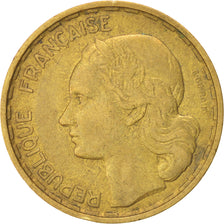 Moneda, Francia, Guiraud, 50 Francs, 1951, Beaumont-le-Roger, MBC, Aluminio -