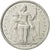 Moneta, Nowa Kaledonia, Franc, 1991, Paris, AU(55-58), Aluminium, KM:10
