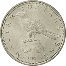 Hungría, 50 Forint, 1993, Budapest, MBC, Cobre - níquel, KM:697