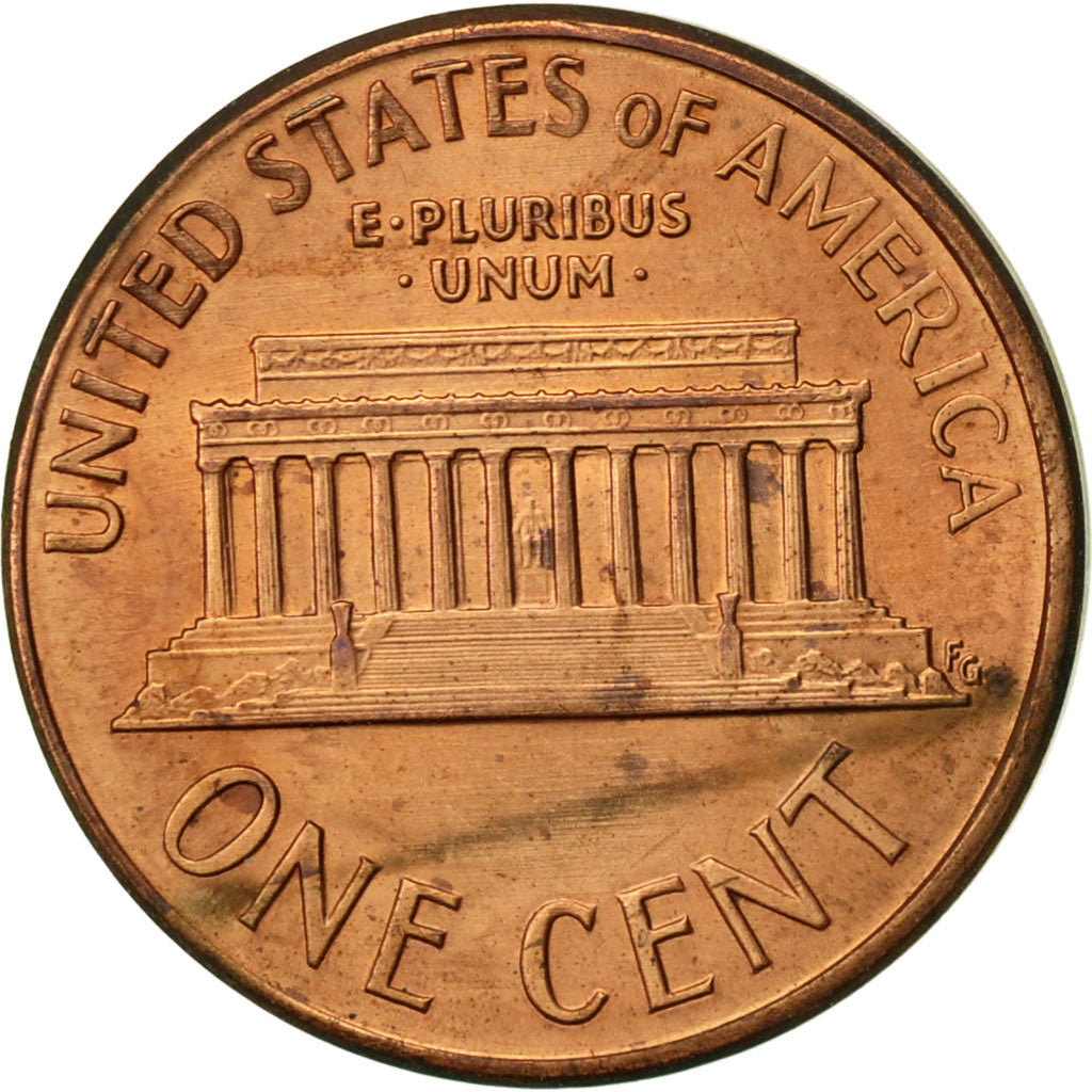 Coin, United States, Lincoln Cent, Cent, 1989, U.S. Mint, Denver, AU(50-53)