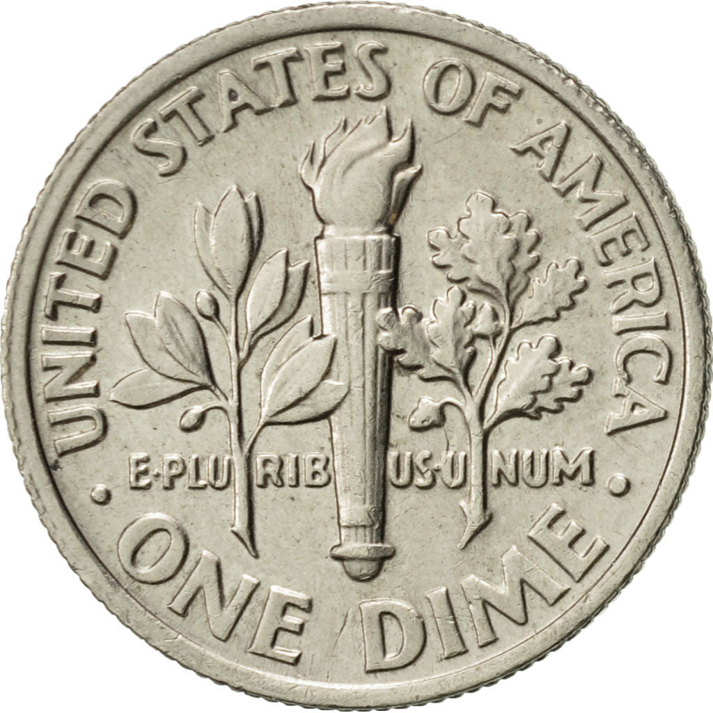 Monnaie, États-Unis, Roosevelt Dime, Dime, 1990, U.S. Mint, Philadelphie, SUP