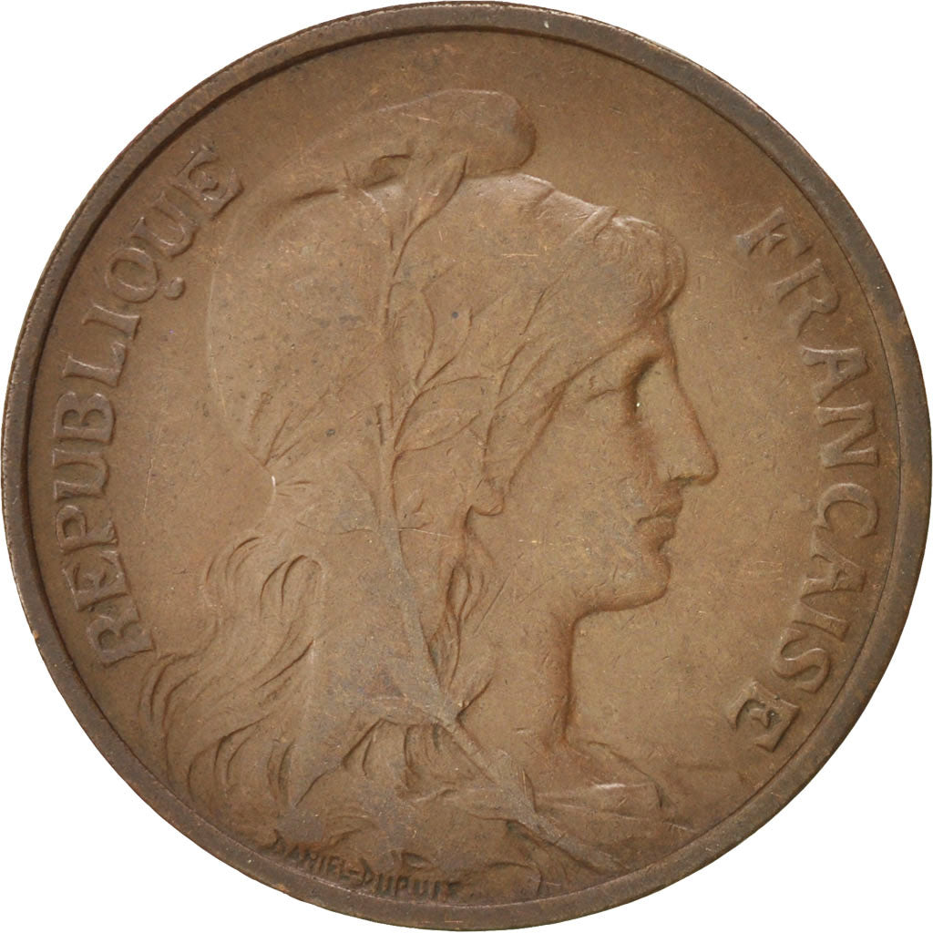 Münze, Frankreich, Dupuis, 5 Centimes, 1904, Paris, SS, Bronze, KM:842