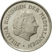 Coin, Netherlands, Juliana, 25 Cents, 1977, AU(55-58), Nickel, KM:183