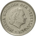 Moneta, Holandia, Juliana, 25 Cents, 1976, AU(55-58), Nikiel, KM:183