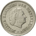 Moneta, Holandia, Juliana, 25 Cents, 1962, AU(55-58), Nikiel, KM:183
