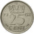 Moneda, Países Bajos, Juliana, 25 Cents, 1962, EBC, Níquel, KM:183