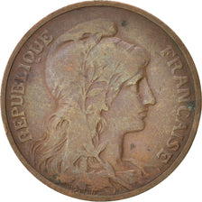Moneda, Francia, Dupuis, 5 Centimes, 1906, Paris, BC+, Bronce, KM:842