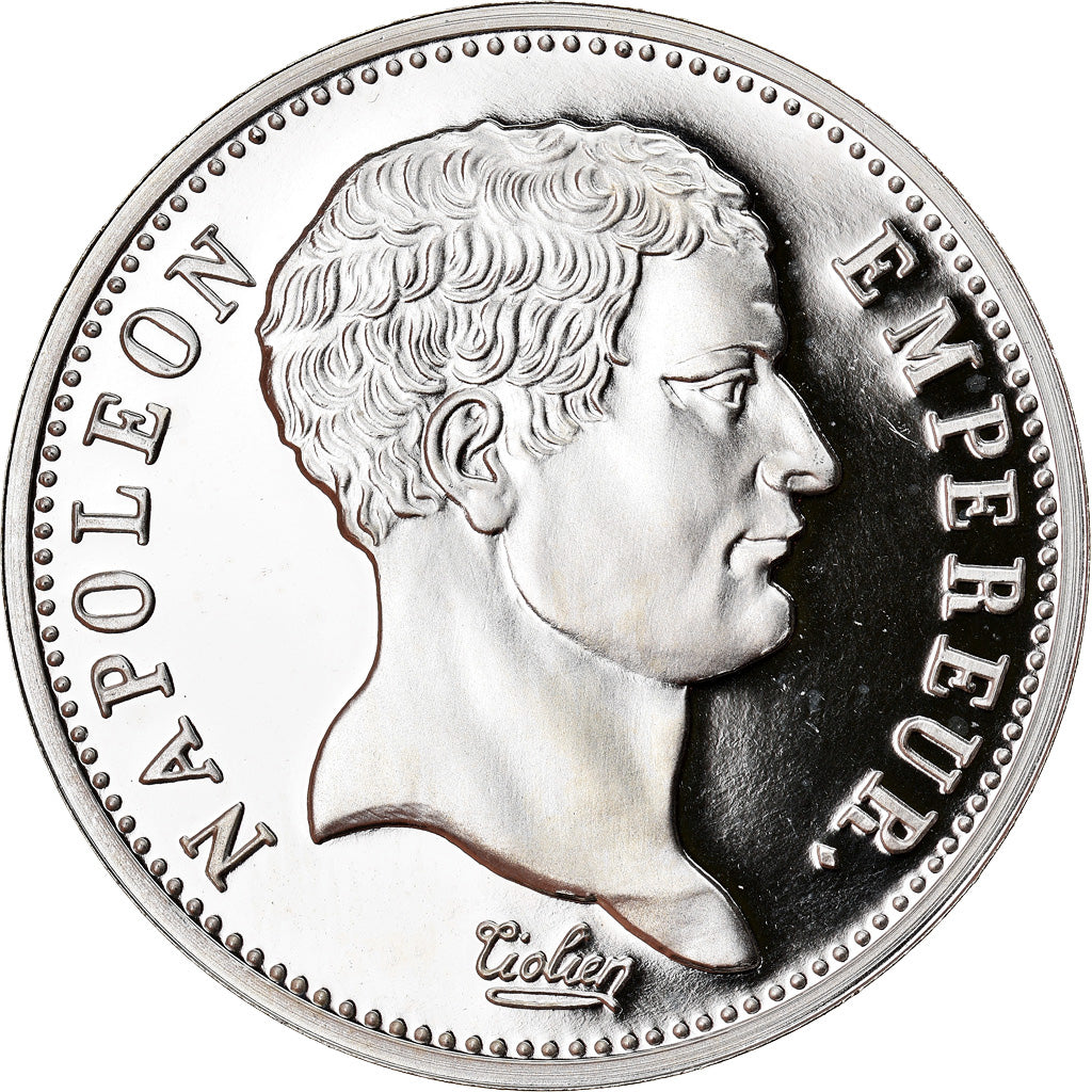 France, Medal, Reproduction, 2 Francs Napoléon Ier, 1807 A, MS(65-70), Silver