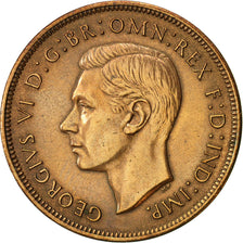Coin, Great Britain, George VI, Penny, 1937, EF(40-45), Bronze, KM:845