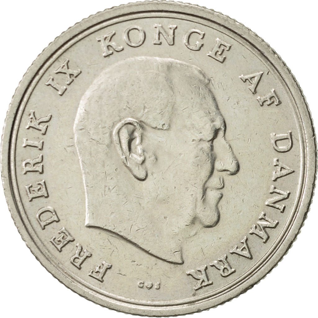 Monnaie, Danemark, Frederik IX, Krone, 1970, Copenhagen, SUP, Copper-nickel