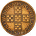 Coin, Portugal, Escudo, 1971, EF(40-45), Bronze, KM:597