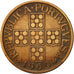 Coin, Portugal, Escudo, 1969, EF(40-45), Bronze, KM:597