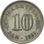 Moneda, Malasia, 10 Sen, 1981, Franklin Mint, MBC+, Cobre - níquel, KM:3