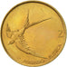 Coin, Slovenia, 2 Tolarja, 1992, AU(50-53), Nickel-brass, KM:5
