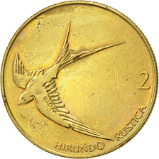 Monnaie, Slovénie, 2 Tolarja, 1995, TTB+, Nickel-brass, KM:5