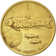 Coin, Slovenia, Tolar, 1995, AU(50-53), Nickel-brass, KM:4