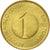 Moneta, Słowenia, Tolar, 1992, AU(50-53), Mosiądz niklowy, KM:4