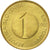 Coin, Slovenia, Tolar, 1992, AU(50-53), Nickel-brass, KM:4