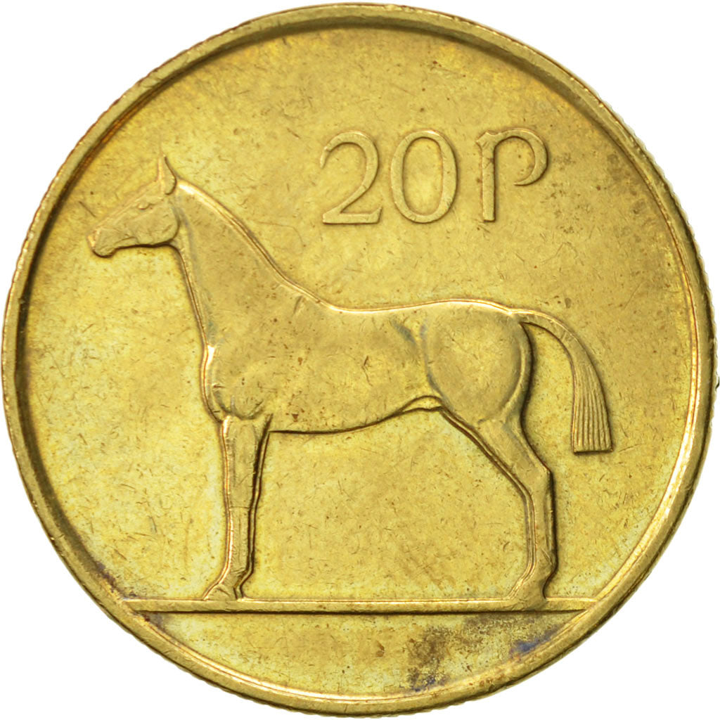 Monnaie, IRELAND REPUBLIC, 20 Pence, 1999, TTB, Nickel-Bronze, KM:25