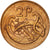 Moneda, REPÚBLICA DE IRLANDA, 2 Pence, 1982, MBC, Bronce, KM:21