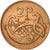 Moneda, REPÚBLICA DE IRLANDA, 2 Pence, 1980, MBC, Bronce, KM:21