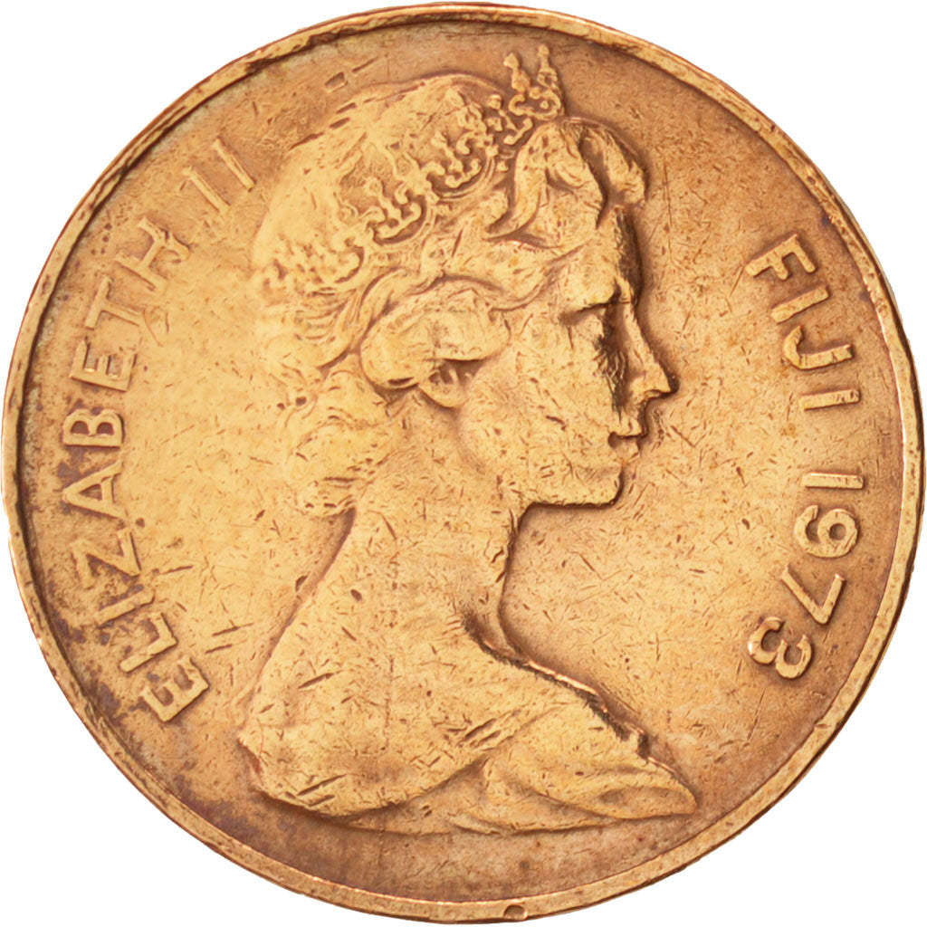 Fiji, Elizabeth II, Cent, 1973, KM:27