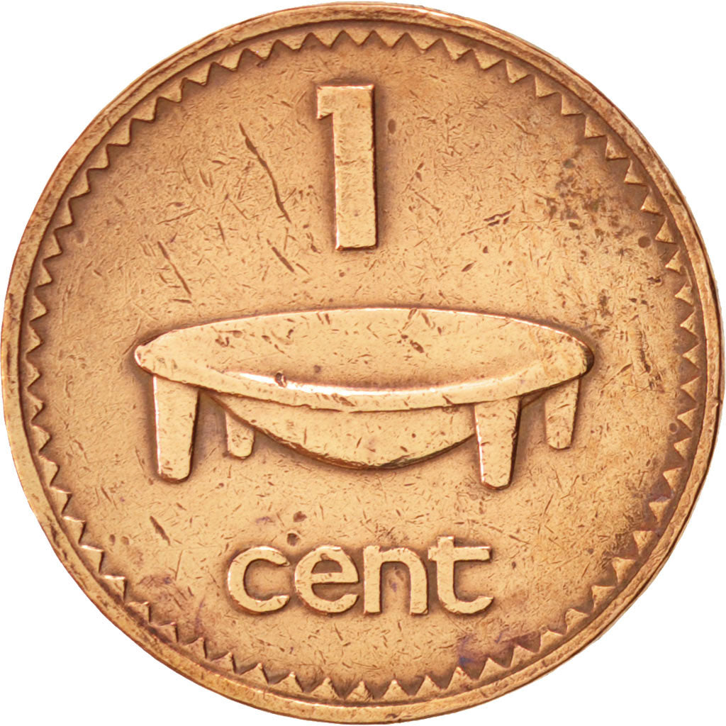 Fiji, Elizabeth II, Cent, 1973, KM:27
