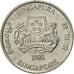 Coin, Singapore, 20 Cents, 1985, British Royal Mint, AU(55-58), Copper-nickel