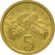 Münze, Singapur, 5 Cents, 1989, British Royal Mint, VZ, Aluminum-Bronze, KM:50