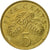 Coin, Singapore, 5 Cents, 2004, Singapore Mint, AU(55-58), Aluminum-Bronze