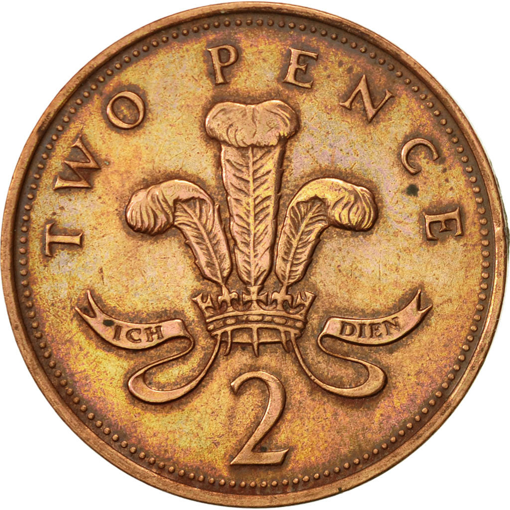 Munten, Groot Bretagne, Elizabeth II, 2 Pence, 1994, ZF+, Copper Plated Steel