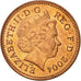 Moneta, Gran Bretagna, Elizabeth II, Penny, 2004, BB+, Acciaio placcato rame