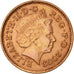 Coin, Great Britain, Elizabeth II, Penny, 2003, AU(50-53), Copper Plated Steel