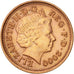 Monnaie, Grande-Bretagne, Elizabeth II, Penny, 2000, TTB+, Copper Plated Steel