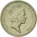 Coin, Great Britain, Elizabeth II, Pound, 1985, EF(40-45), Nickel-brass, KM:941