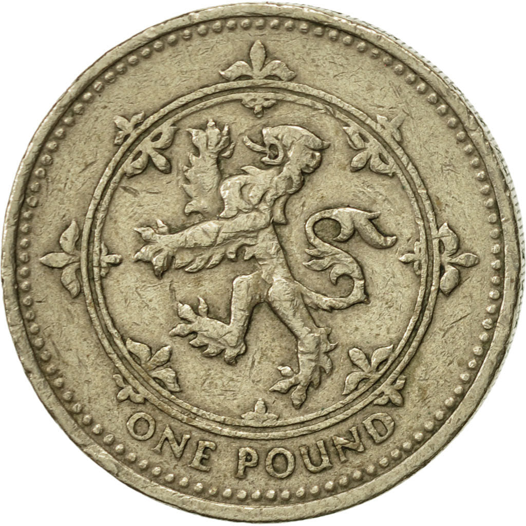 Coin, Great Britain, Elizabeth II, Pound, 1994, EF(40-45), Nickel-brass, KM:967