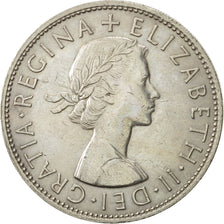 Monnaie, Grande-Bretagne, Elizabeth II, 1/2 Crown, 1965, TTB, Copper-nickel