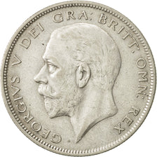 Great Britain, George V, 1/2 Crown, 1929, EF(40-45), Silver, KM:835