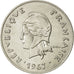 French Polynesia, 50 Francs, 1967, Paris, AU(55-58), Nickel, KM:7