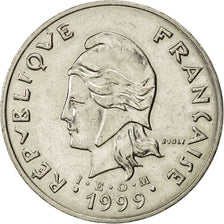 Coin, French Polynesia, 50 Francs, 1999, Paris, AU(55-58), Nickel, KM:13