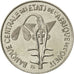 Moneta, Kraje Afryki Zachodniej, 100 Francs, 1989, Paris, AU(55-58), Nikiel