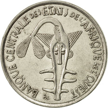 West African States, 100 Francs, 2004, Paris, AU(50-53), Nickel, KM:4
