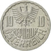 Coin, Austria, 10 Groschen, 1979, Vienna, AU(55-58), Aluminum, KM:2878