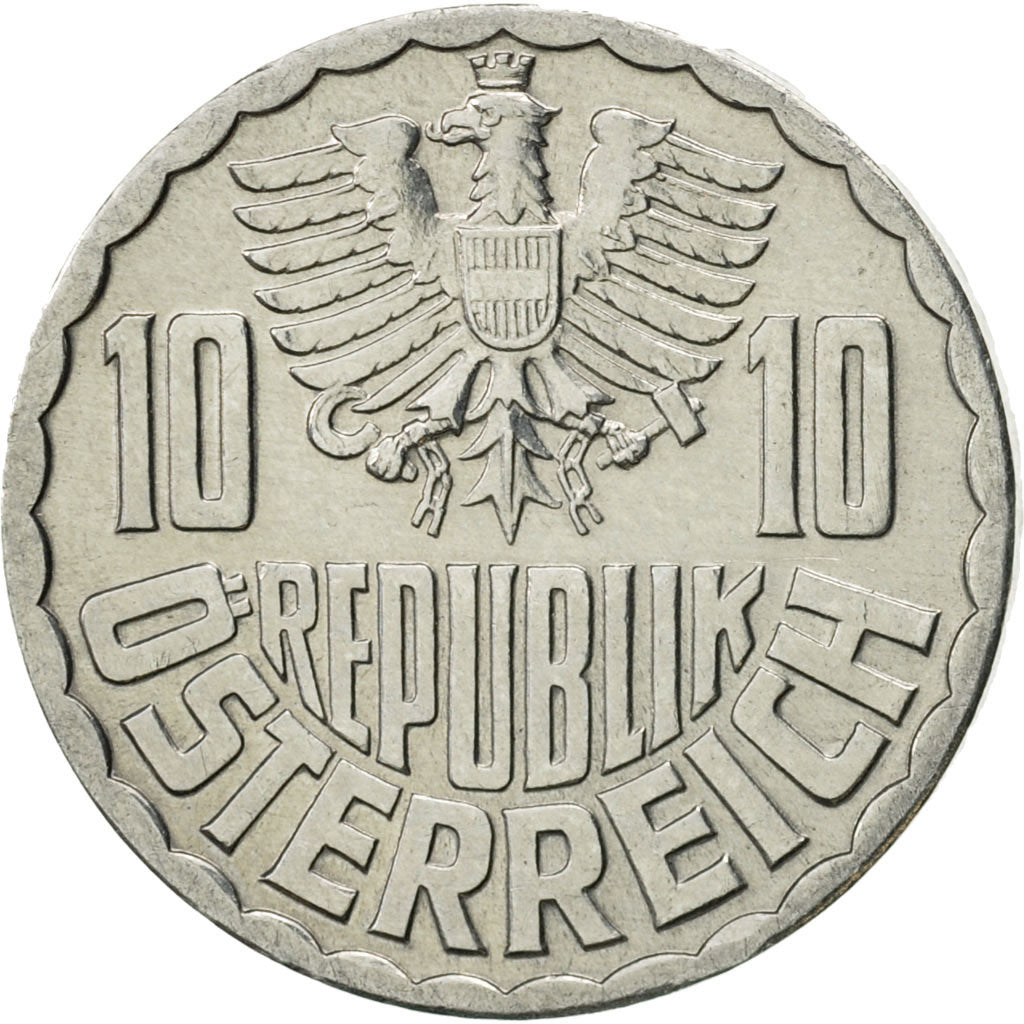 Münze, Österreich, 10 Groschen, 1978, Vienna, VZ, Aluminium, KM:2878