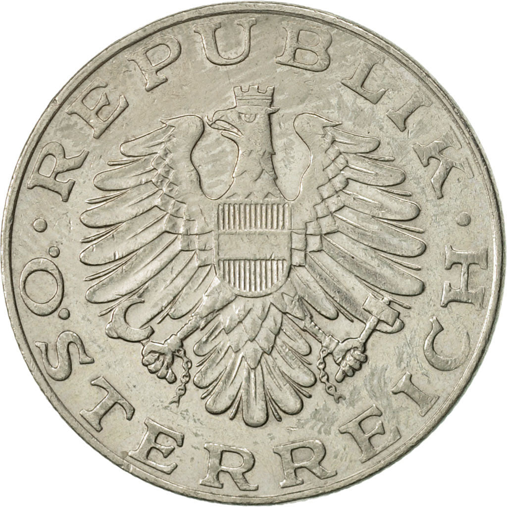 Coin, Austria, 10 Schilling, 1978, VF(20-25), Copper-Nickel Plated Nickel