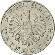 Coin, Austria, 10 Schilling, 1990, VF(20-25), Copper-Nickel Plated Nickel