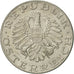 Coin, Austria, 10 Schilling, 1981, VF(20-25), Copper-Nickel Plated Nickel