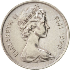 Munten, Fiji, Elizabeth II, 5 Cents, 1979, PR, Copper-nickel, KM:29