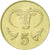 Coin, Cyprus, 5 Cents, 2001, MS(60-62), Nickel-brass, KM:55.3